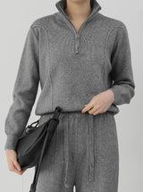Modern Collar Knit Set-up