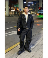 Henley Neck Hood Knit