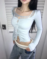 Bocchi layered top (2 color) 