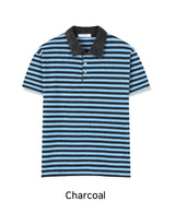 ガエンテリーストライプカラーTシャツ