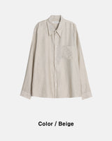 YM シアーストライプシャツ (4 colors)