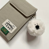 Wool Fur Bichon Keyring