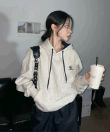 ステッチコンビフーディー