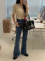 [MADE] Pharrell Punching Long Bootcut Denim