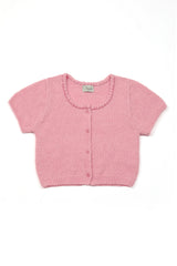 Muse Stitch Cardigan [Pink]