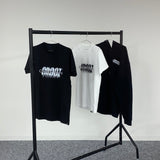 Collaboration Over Size T-shirt WHITE | Creepy Nuts × CROOZ