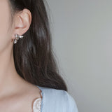 [Aespa Giselle, NMIXX Haewon Piercing] Vintage Knot Piercing - Silver