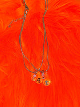 Trippy mushroom necklace.05 (2color)