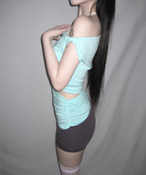 cool slit off top (3colors)