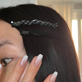 Zig zag hair pin (4color)