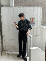 ASCLO Tokyo Evening Check Shirt (3color)