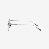 Knouun スクエアチタニウムグラシーズコード. 102. Dシルバー