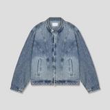レガシーカーブドカットオフデニムジャケット