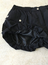 Nylon pumpkin banding shorts