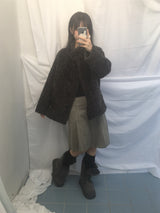 ソフトコーデュロイバンディングスカート