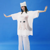 ドントクライエアロクールTシャツ - WHITE