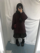 Urban volume round padded jacket