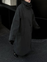 シティハイネックロングコート (2color)