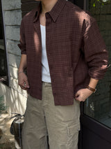 Mile cropped long-sleeve shirt