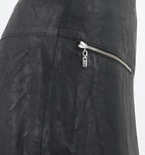 ロングレザースカート