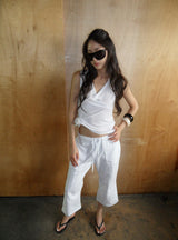 punching v neck top