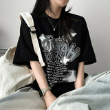 Nishu Illustrated Knitwear Short-sleeved T-shirt