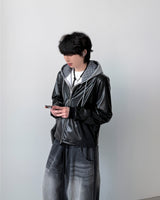 ロックシックスリムレザージャケット