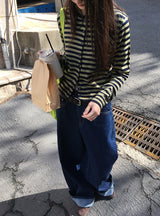 Halsey Stripe Knit Cardigan