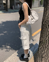 ポケットバミューダパンツ