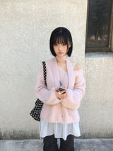 ラブNヘアマフラーニットウェア
