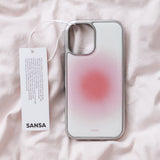 [シルバーバンパーケース] モーニングピーチ