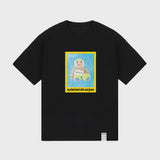 [UNISEX] フールドールイエローボックスショートスリーブtシャツ