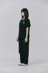 FMW Flower Logo T-shirt (W) - Black