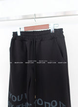 [UNISEX] One-two lettering jogger & wide pants