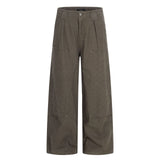 Quilted Panel Utility Pants