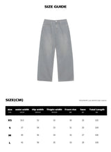 [Unisex] BTB : WAVE WASHING JEANS [BLUE MINUIT CORE]