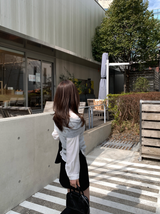 ラヴィーニュ シンプル Aライン ベルト付き ミニスカート