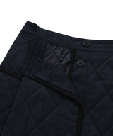 Women’s Quilted Wrap Mini Skirt Dark Navy