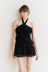 BALLON DRESS black