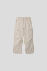 Washed Cargo Biker Pants