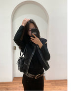 Ever Dumble High-Neck Two-Buckle Mustang Vest