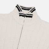 Velvet Yarn Knitted Zip Up (5color)