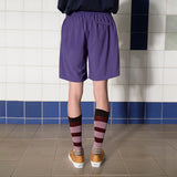 LOGO NYLON SHORT / PURPLE