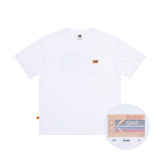 フラッシュフィルムグラフィク半袖Tシャツ【ホワイト】