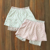 Rose Garden Mini Skirt - MINT