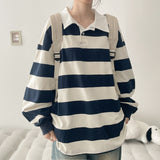 Tora Striped Lucky Long Sleeve T-shirt (6 colors) H&L