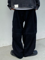 Washing Pigment Balloon Pants 2C