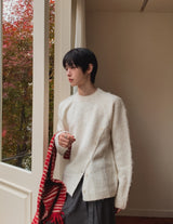Choki Stripe Wool Muffler