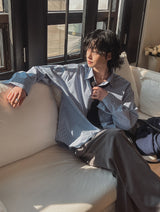 Selly cotton stripe shirt