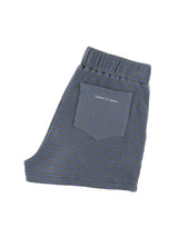 STRIPE JERSEY SHORTS (BLUE)
